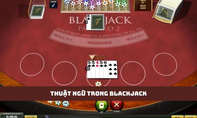 Lựa chọn của gamer trong game Blackjack